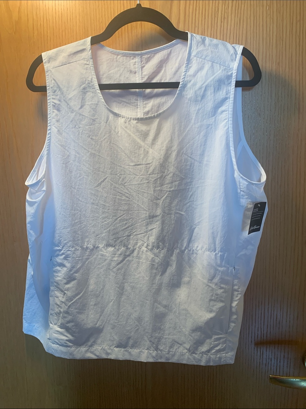 New! Eddie Bauer Mountain Crinkle Shirt - Sun Protection - Moisture Wicking -L